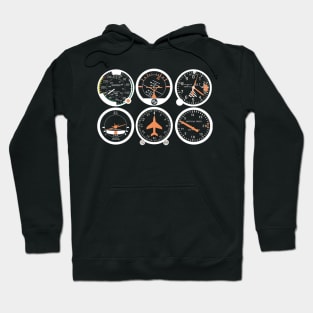 Basic Six Flight Instruments Hoodie